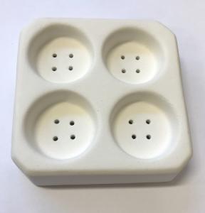 Runda knappar glasform