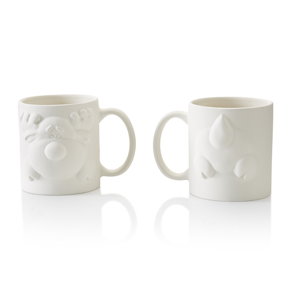 Becher mit Rentier - 8 St.