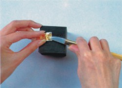 Agat polerare - svärd