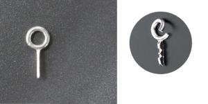 Öppen ögla med ankare - 10 st,