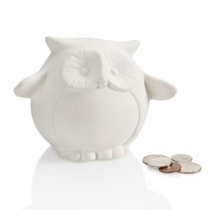 Pudgy Owl Bank - 6 pcs
