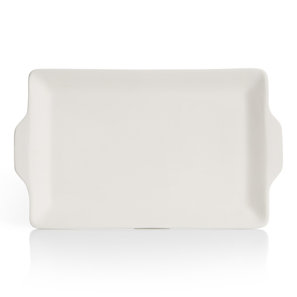 Flat Handled Tray - 6 pcs