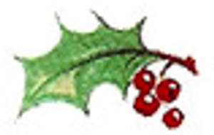 Weihnachtsdeko 15 x 10 mm - 10 St.