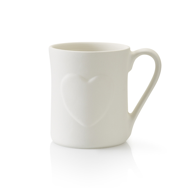 Heart Mug - 8 pcs