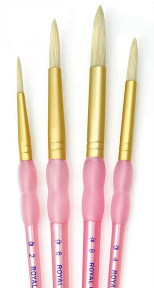Royal Borstenpinselset - Rund
