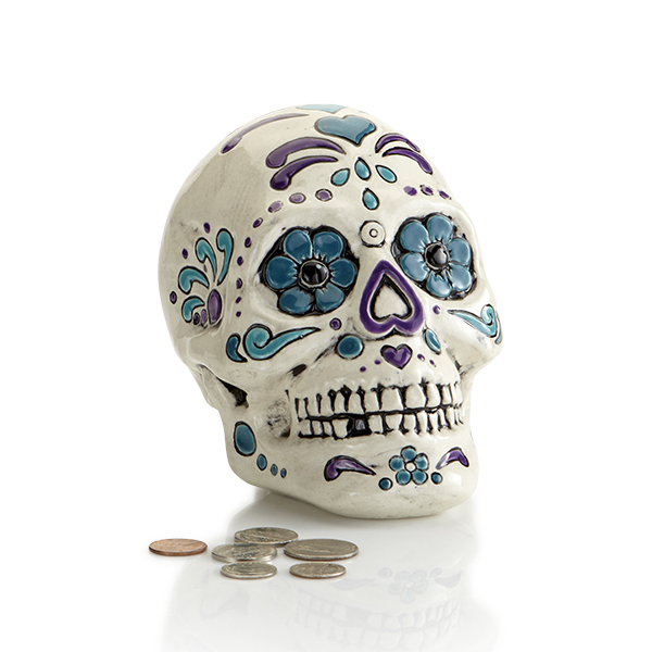 Sugarskull Spardose - 6 St