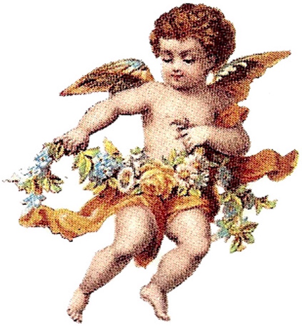 Blomster ängel - 10 st,