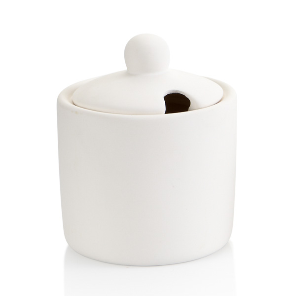 Zuckerschale mit Deckel - 8 St.