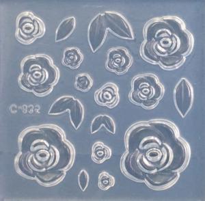 Silikonform - Rosen