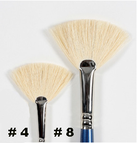 Mayco weicher Fächerpinsel