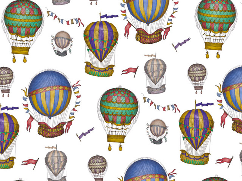 Balloon 70x50 cm - Mica gold