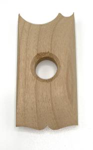 Drehschiene aus Holz - Muster 8