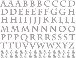Alfabet - Platina