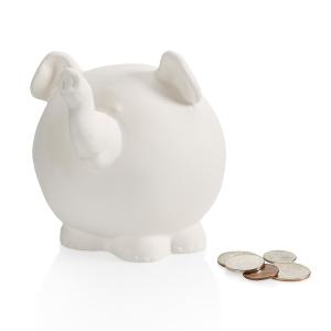 Pudgy Elephant Bank - 6 pcs