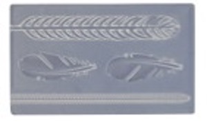 Silikonform - Fjädrar