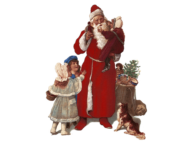 Jultomte 100 x 55 mm - 1 st