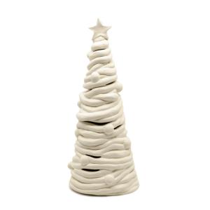 Coil Christmas Tree Lantern - 4 pcs