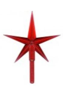 Toppstar - Stern medium rot