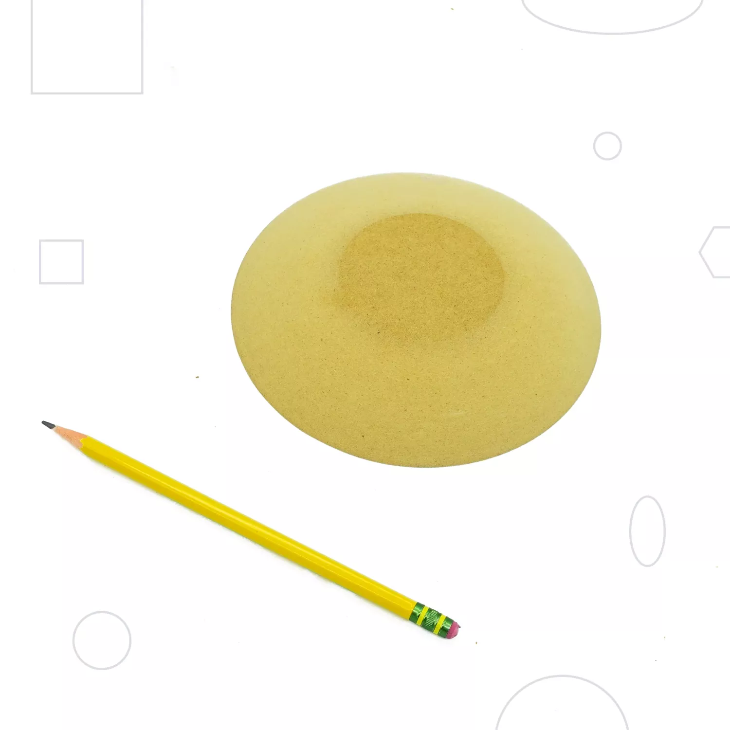 Rund - mjuk - 16,5 cm