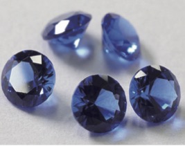 Zirkon Sapphire - 5 st.