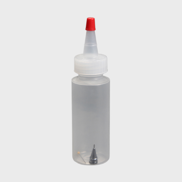 Malflasche mit Metall-Tülle - Gross