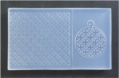 Silikonform - Spirograf hänge