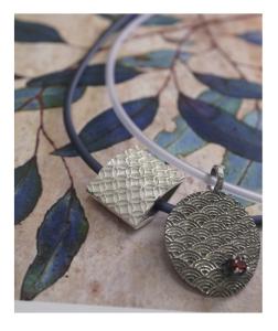 Silikonform - Blad hänge