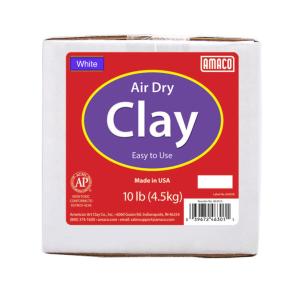 Lufthärdande lera A - vit
