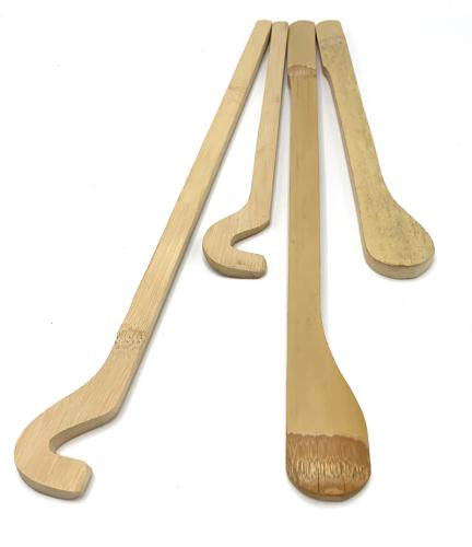 Drejpinne i bambu - 28 cm