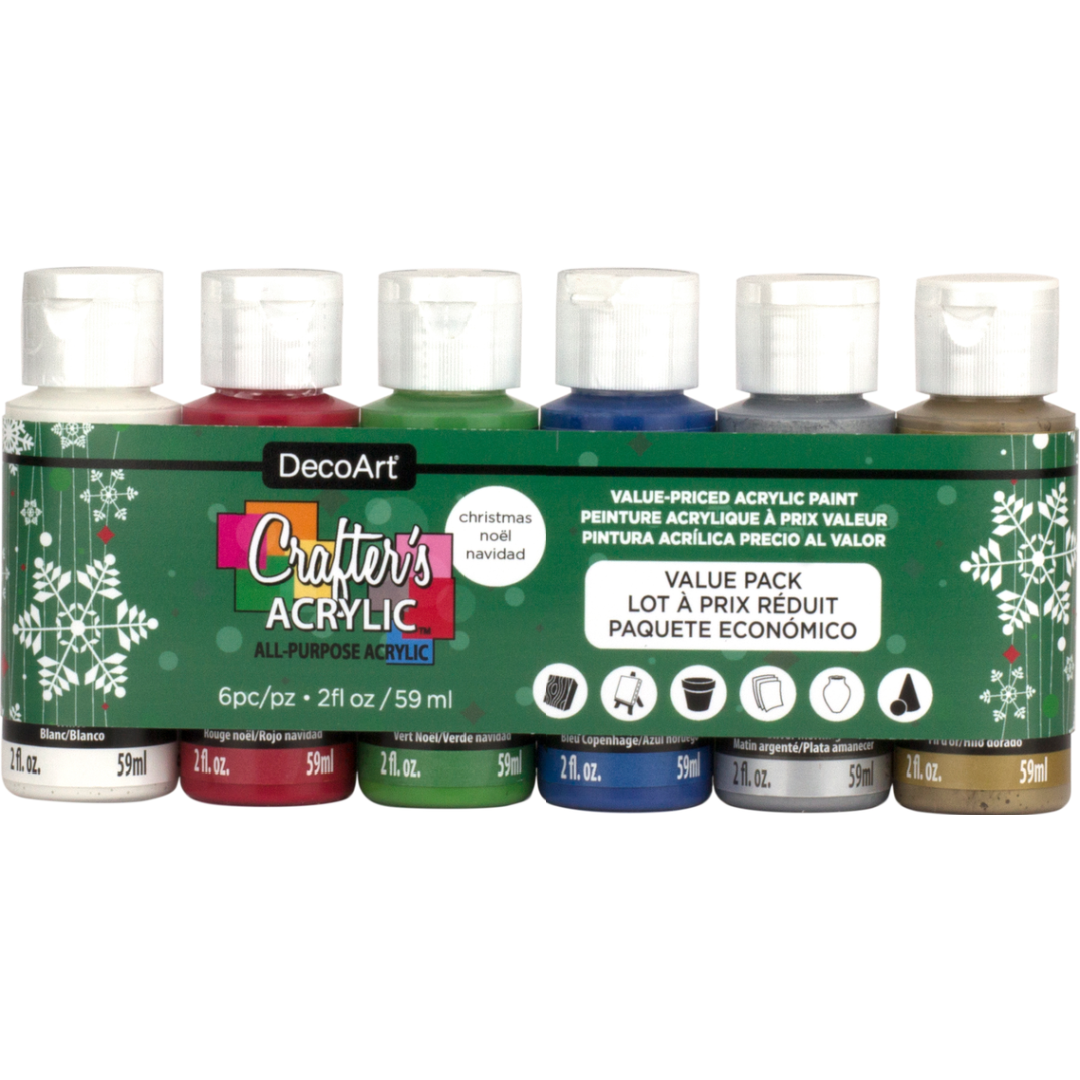 Crafters Acrylics - Christmas - set