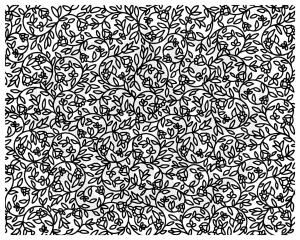 Floral Filigree - Silkscreen