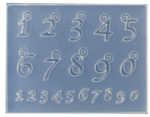 Numbers mold - italic