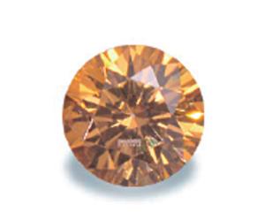 Zirkon Amber 4 mm - 5 st,