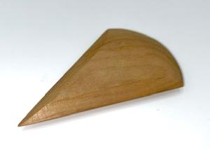 Drehschiene aus Holz