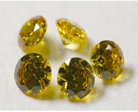 Zirkon Gold - 5 st.
