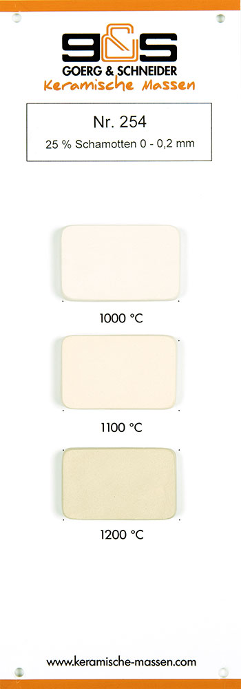 Steinzeugmasse mit Schamotte - 10 Kg