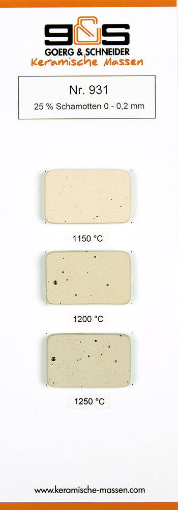 Stoneware Clay with spots and grog - 10 kg