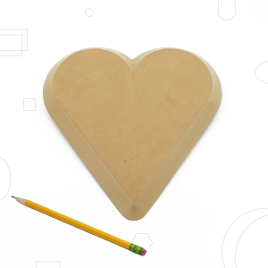 Hjärta - 25,4 cm