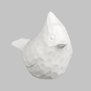 Vogel mit Schopf - 6 stk