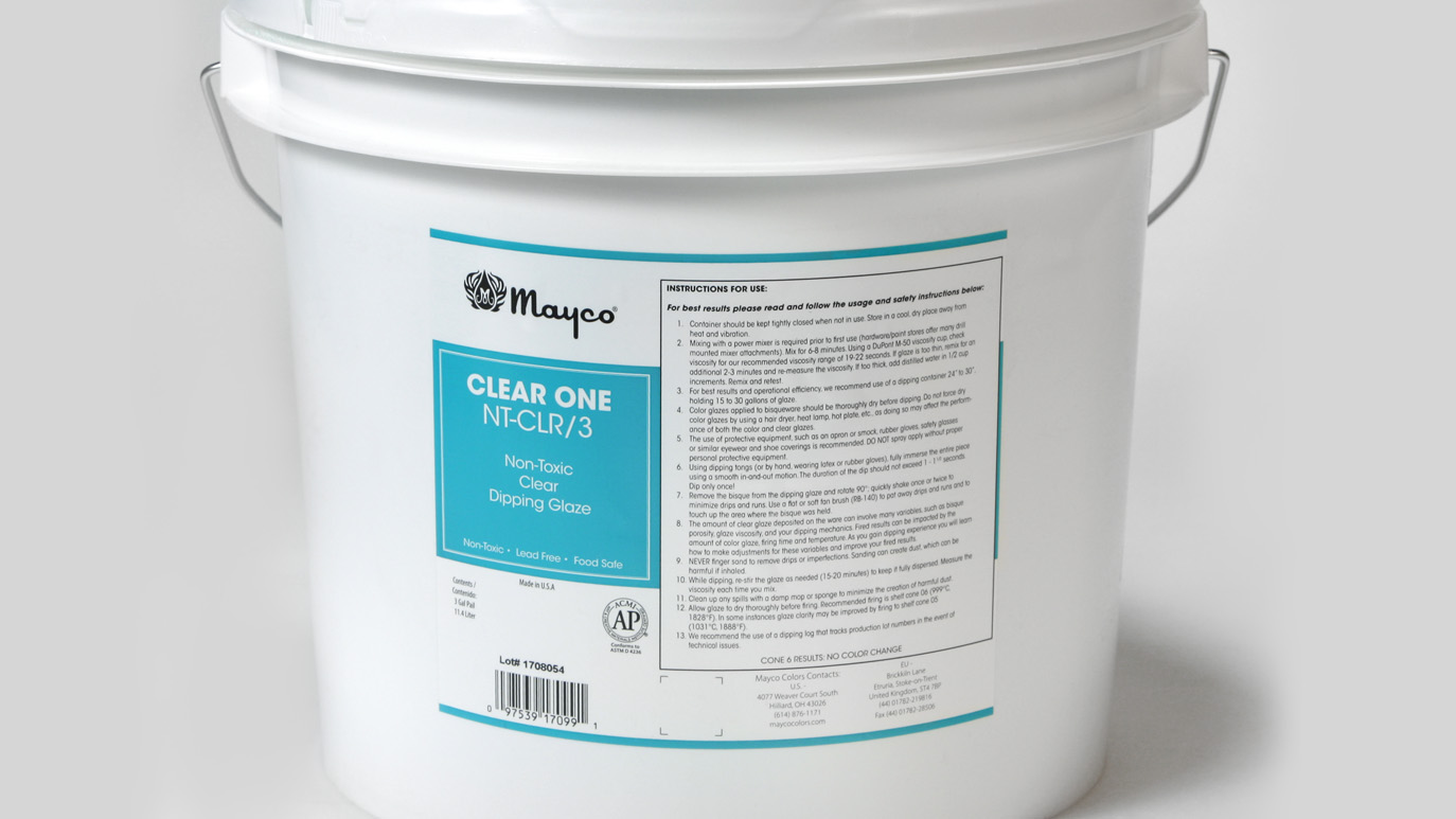 Tauchglasur Blank - Clear One