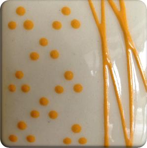 Raised Accent - Pumpkin Orange
