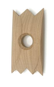 Drehschiene aus Holz - Muster 5