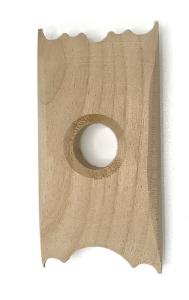 Drehschiene aus Holz - Muster 7