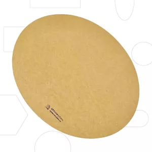 Oval - mjuk - 28 x 35,5 cm