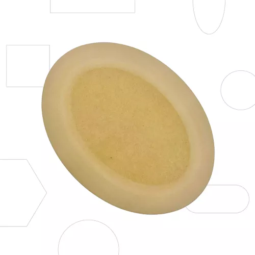 Oval - mjuk - 23 x 30,5 cm