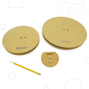 Rund Teller Set mit weichen Kanten