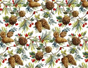 Pine Cones 70 x 50 cm