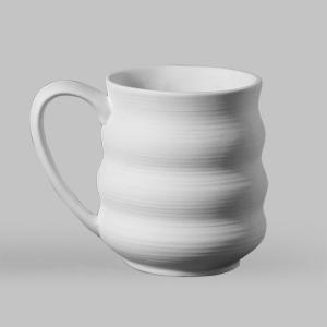 Wavy Mug - 6 pcs - Stoneware