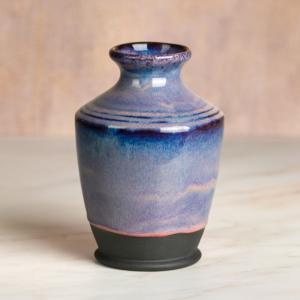 Ringed Bud Vase - 6 pcs - stoneware