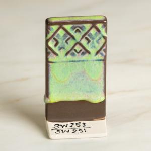 Textured Standing Test Tile - 24 pcs - stoneware